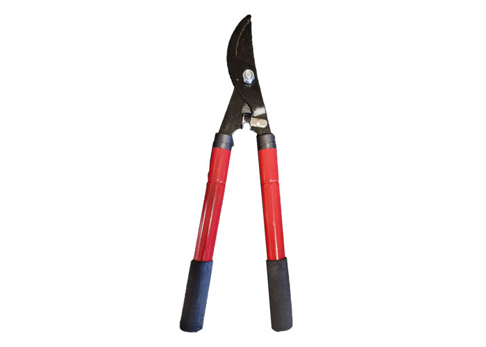 Telescopic metal handle pruning shears